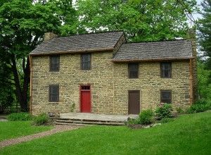 Stone House in the summer